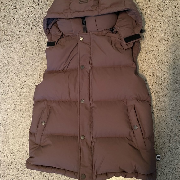 ❌SOLD❌ The Super Puff Vest in Rich Mocha Brown - Picture 4 of 8